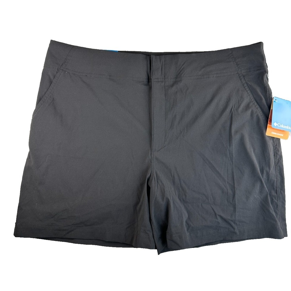 Columbia Women's Size 18 Black Athletic Golf Hiking Shorts NWT plus